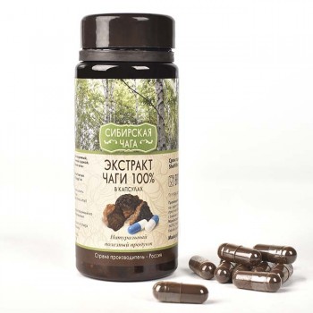 Čaga extrakt, 70 kapslí